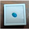 Image 1 : 1.4ct Natural Blue Opal - Oval Cut - 7.5*10.1mm