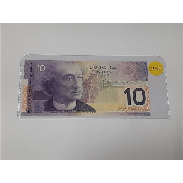 2001 Bank Of Canada Ten Dollar Bank Note