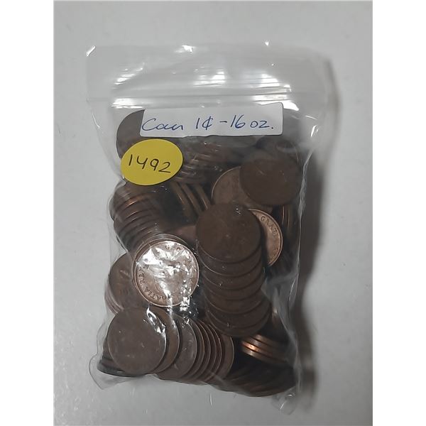 One Pound Of Canadian Small Cents