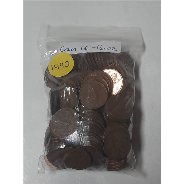 One Pound Of Canadian Small Cents