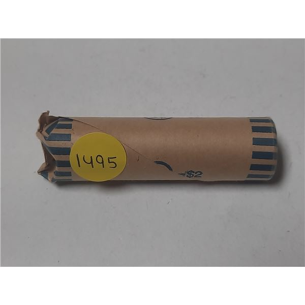 1966 UNC Roll Of Canadian Five Cents