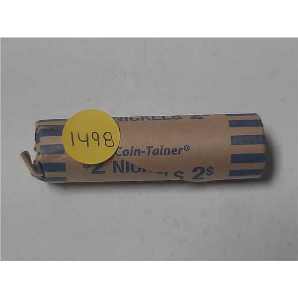 2011 UNC Roll Of Canadian Five Cents
