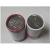 Image 4 : 2017 UNC 2 Rolls Of Canadian Fifty Cents From Mint - Special Wrap Set