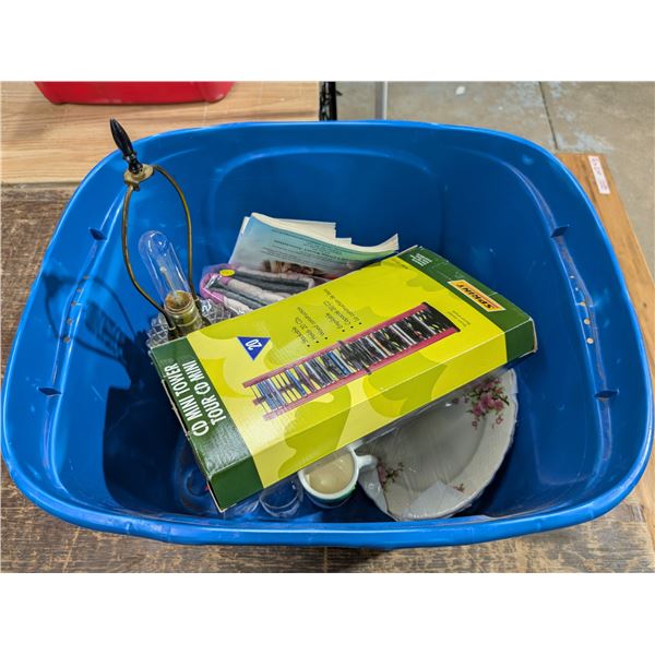 Tub of Misc. Items as Shown