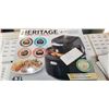 Image 3 : HERITAGE 6-IN-1 4.5QT INFRARED STEAM AIR FRYER - TESTED WORKING, RETAIL $79