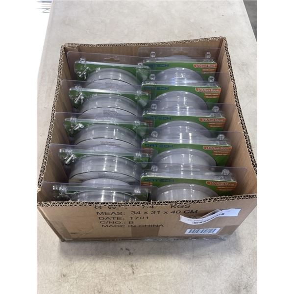 10 NEW ORTECH LED FLUSHMOUNT 3000K LIGHTS