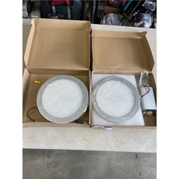 2 NEW LED CEILING  LIGHTS