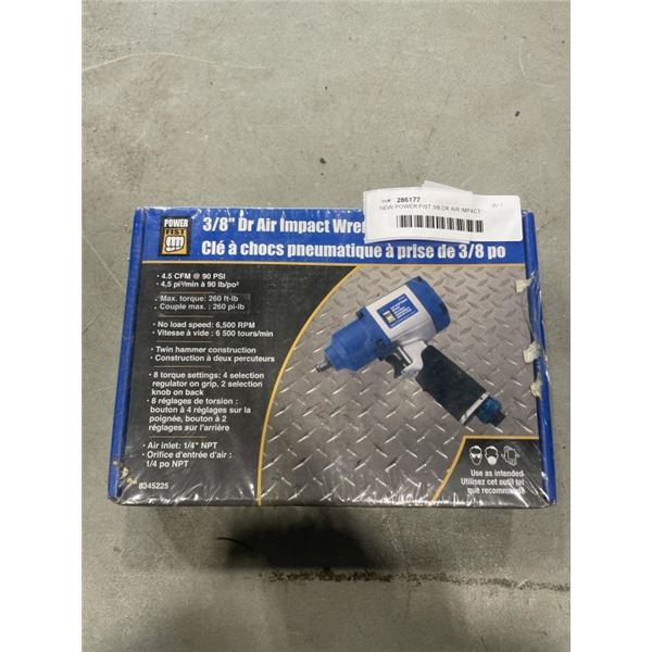 NEW POWER FIST 3/8 DR AIR IMPACT WRENCH