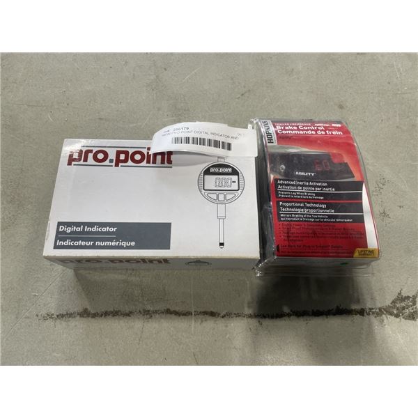NEW PRO POINT DIGITAL INDICATOR AND NEW HOPKINS BRAKE CONTROL