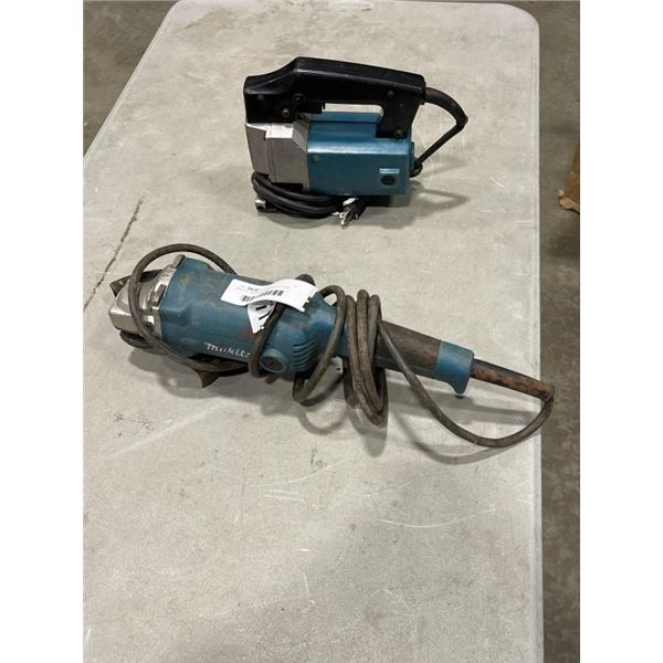 MAKITA  ANGLE GRINDER AND JIG SAW