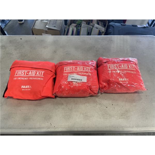 3 NEW FIRST AID KITS
