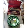 Image 1 : TOOL BOX WITH CONTENTS AND RV EXTENSION CORD