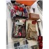 Image 3 : LARGE TOTE OF ASSORTED TOOLS AND HARDWARE