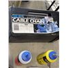 Image 3 : TIRE CHAINS AND JIG SAW AND DRAIN AUGER