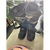 Image 3 : SIZE 8 MOTORCROSS BOOTS AND 3 HELMETS
