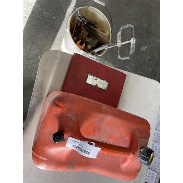 PLIER SET, CARPENTER SUPLLIES, AND JERRY CAN