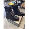 Image 2 : NEW DAFO MODE STEEL TOES SAFTEY BOOTS BLACK SIZE MENS 11