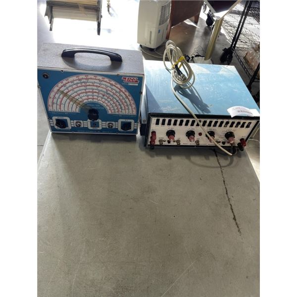 2 VINTAGE GENERATOR EICO AND HEATHKIT