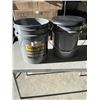 Image 1 : RELIANCE LUGGABLE LOO AND EXTRA BUCKET WITH NEW SAFETY GOGGLES AND CPR MASKS