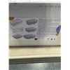 Image 3 : 2 NEW 9PC CLEAR PLASTIC FOOD STORAGE BIN SETS