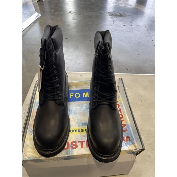 NEW DAFO MODE STEEL TOES SAFTEY BOOTS BLACK SIZE MENS 11