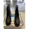 Image 1 : NEW DAFO MODE STEEL TOES SAFTEY BOOTS BLACK SIZE MENS 11