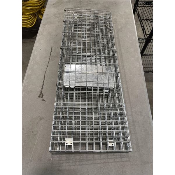 AS NEW LIVE ANMIAL TRAP 36" X 12" X 12"