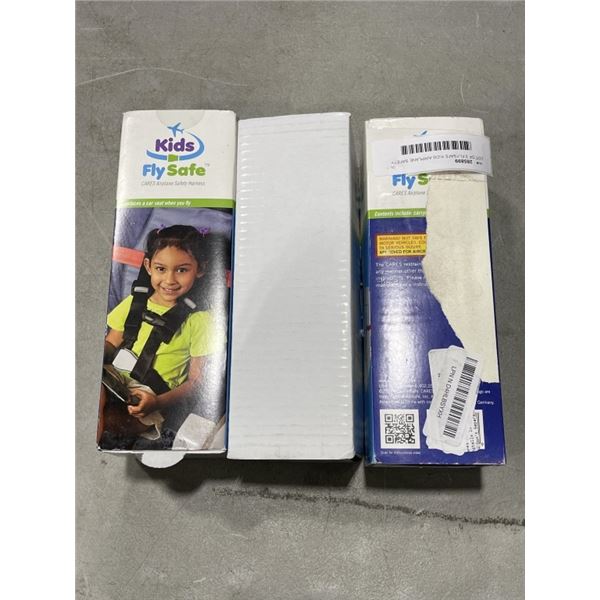 LOT OF 3 FLYSAFE KIDS AIRPLANE SAFETY HARNESS