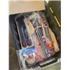 Image 3 : PALLET BIN OF ASSORTED TOOLS, HARDWARE AND MORE, MUST TAKE ALL, BIN INCLUDED