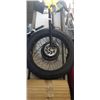 Image 1 : ELECTRIC BIKE FRONT WHEEL MOTOR HUB AND FORK ASSEMBLY