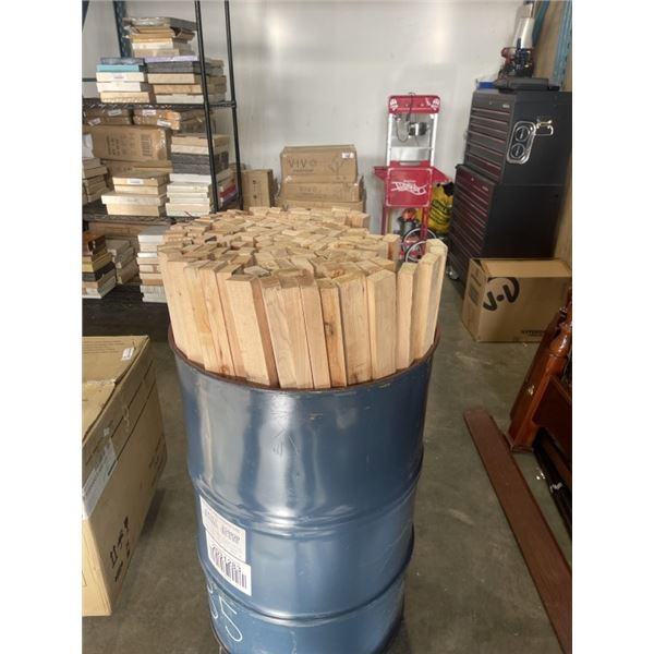 BARRELL HEMLOCK WOOD 1" BY 2" BY 44" LONG