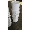 Image 3 : 2 STACKS OF WHITE FOOD GRADE BUCKETS
