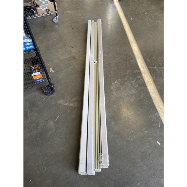 NEW STAIR NOSING ASSORTED COLOR, 29 LENGTHS OF 8FT