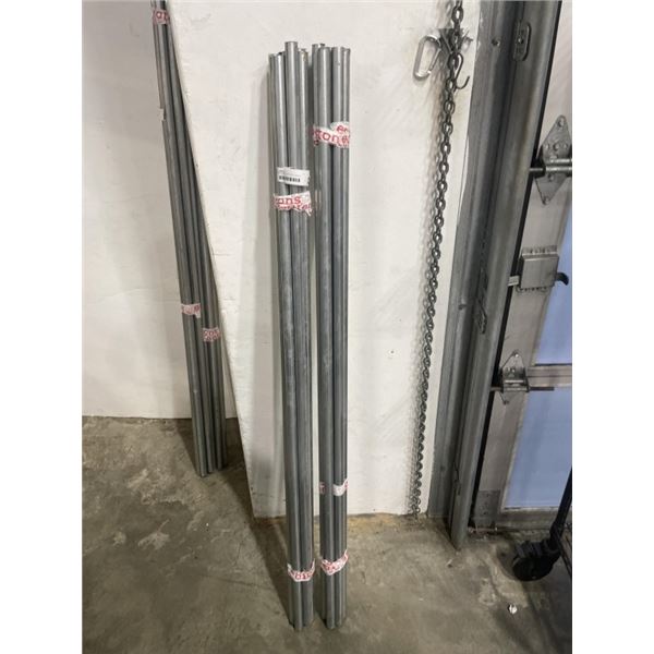 2 BUNDLES EMT ELECTRICAL CONDUIT - APPROX 5FT TALL, 14PCS