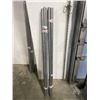 Image 1 : 2 BUNDLES EMT ELECTRICAL CONDUIT - APPROX 5FT TALL, 14PCS