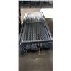 Image 1 : 20FT X 20FT X 8FT TALL CHAINLINK DOG CAGE / LOCK UP CAGE, FLOOR MOUNTED POLES, COMPLETE WITH DOOR