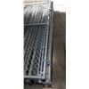 Image 2 : 20FT X 20FT X 8FT TALL CHAINLINK DOG CAGE / LOCK UP CAGE, FLOOR MOUNTED POLES, COMPLETE WITH DOOR