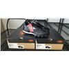 Image 1 : 2 NEW PAIRS OF EASTON QUAKE WFII BLACK BASEBALL CLEATS SIZE WOMENS 5