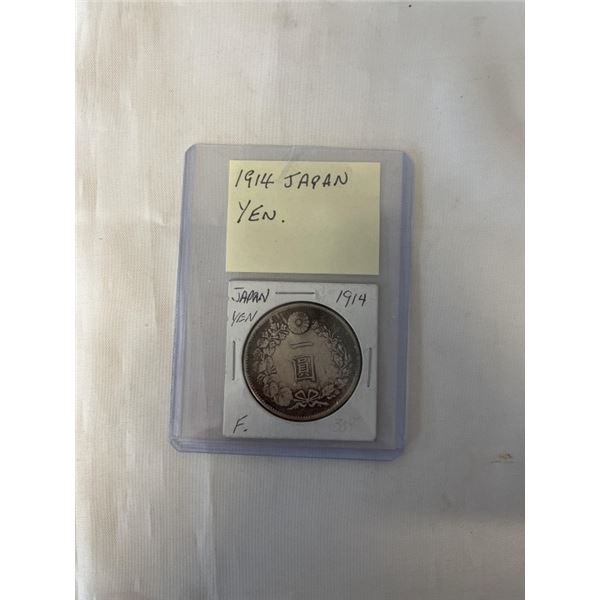 1914 JAPAN YEN