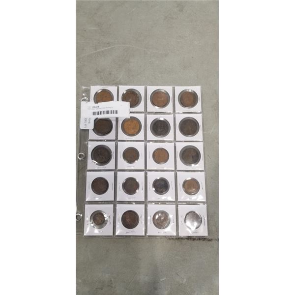 1800 AND 1900 BRITISH PENNIES