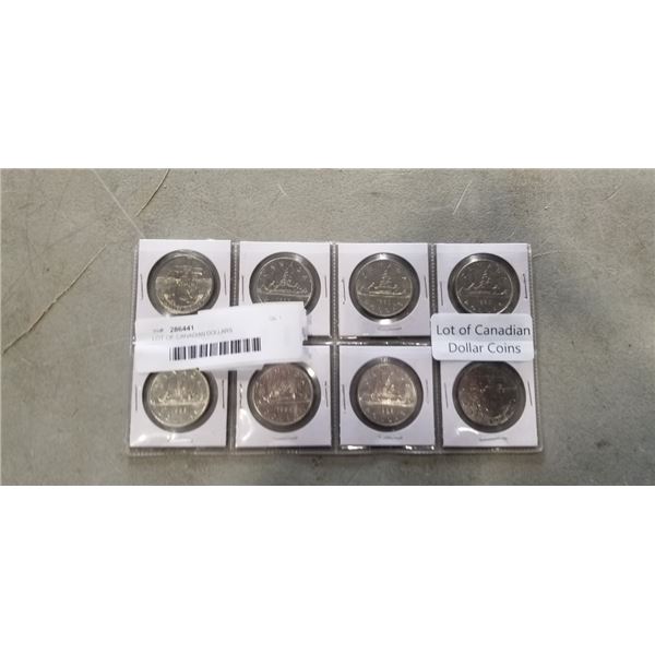 LOT OF CANADIAN DOLLARS