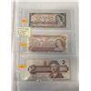 Image 1 : LAST 3 ISSUES OF CANADIAN $2 BILLS - 1954, 1974, 1986