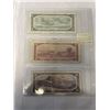 Image 2 : 3 - 1954 CANADIAN BILLS $1, $2, $10 - QUEEN ELIZABETH II