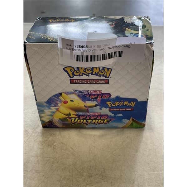 POKEMON VIVID VOLTAGE TRADING CARD, SEALED PACKS, UNKNOWN AUTHENTICITY