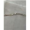 Image 2 : TWISTED STERLING SILVER NECKLACE, 18" LENGTH MARKED 925 ITALY