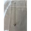 Image 1 : HEAVY WEIGHT STAINLESS STEEL PENDANT W/ 925 STERLING SILVER CHAIN NECKLACE 18"