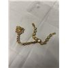 Image 3 : GOLD PLATED BRACELET W/ MATCHING RING ATTATCHED