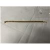Image 2 : GOLD PLATED HEAVY TWISTED CHAIN BRACELET UNMARKED