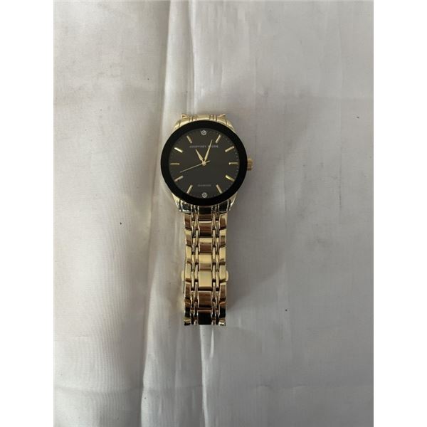 GEOFFREY BEENE DIAMOND WATCH