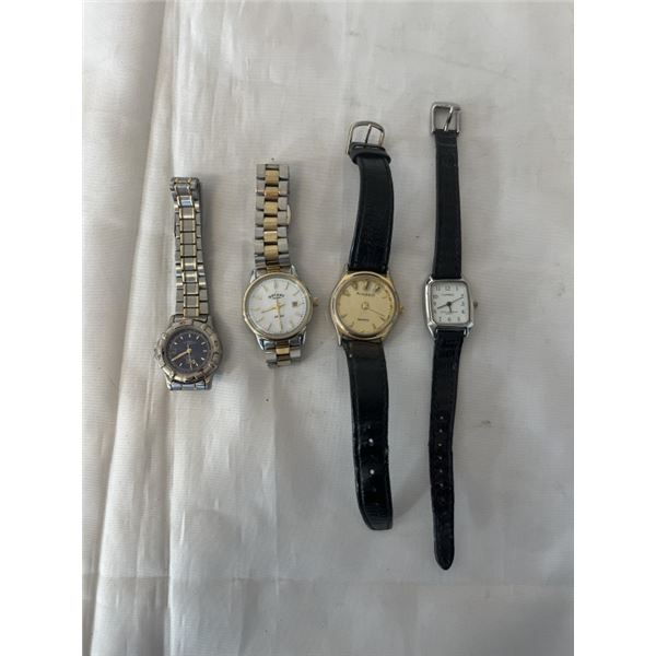 4 LADIES WATCHES